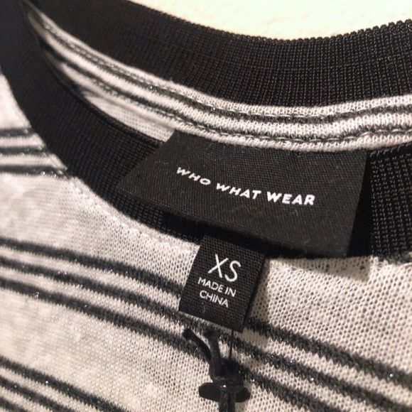 NWT Striped 3/4 Sleeve Top - Picture 5 of 6